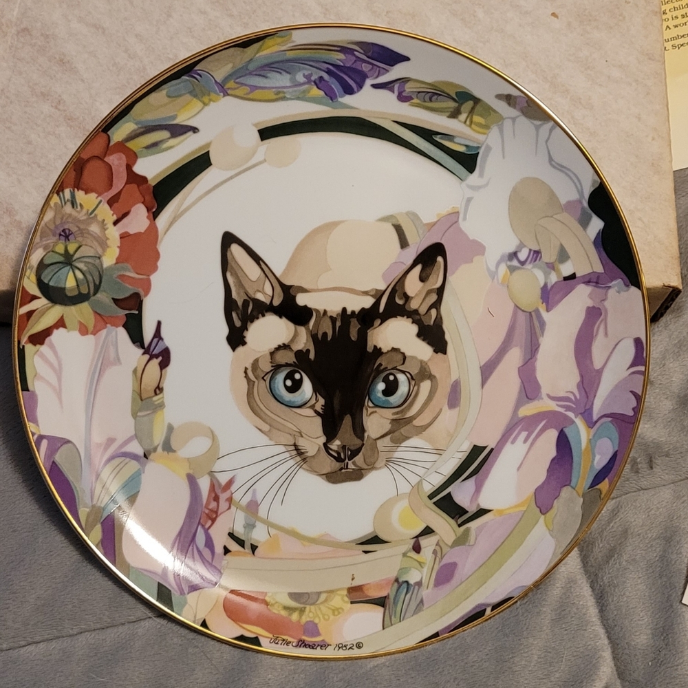 Vintage 1982 Modern Masters LTD Limited Edition Collectors Plate "The Baron"